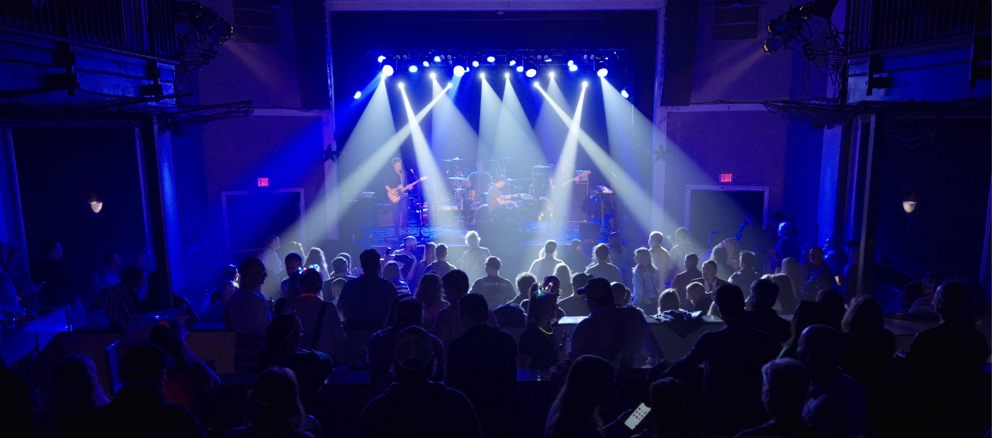 Back To The Start performing live on stage