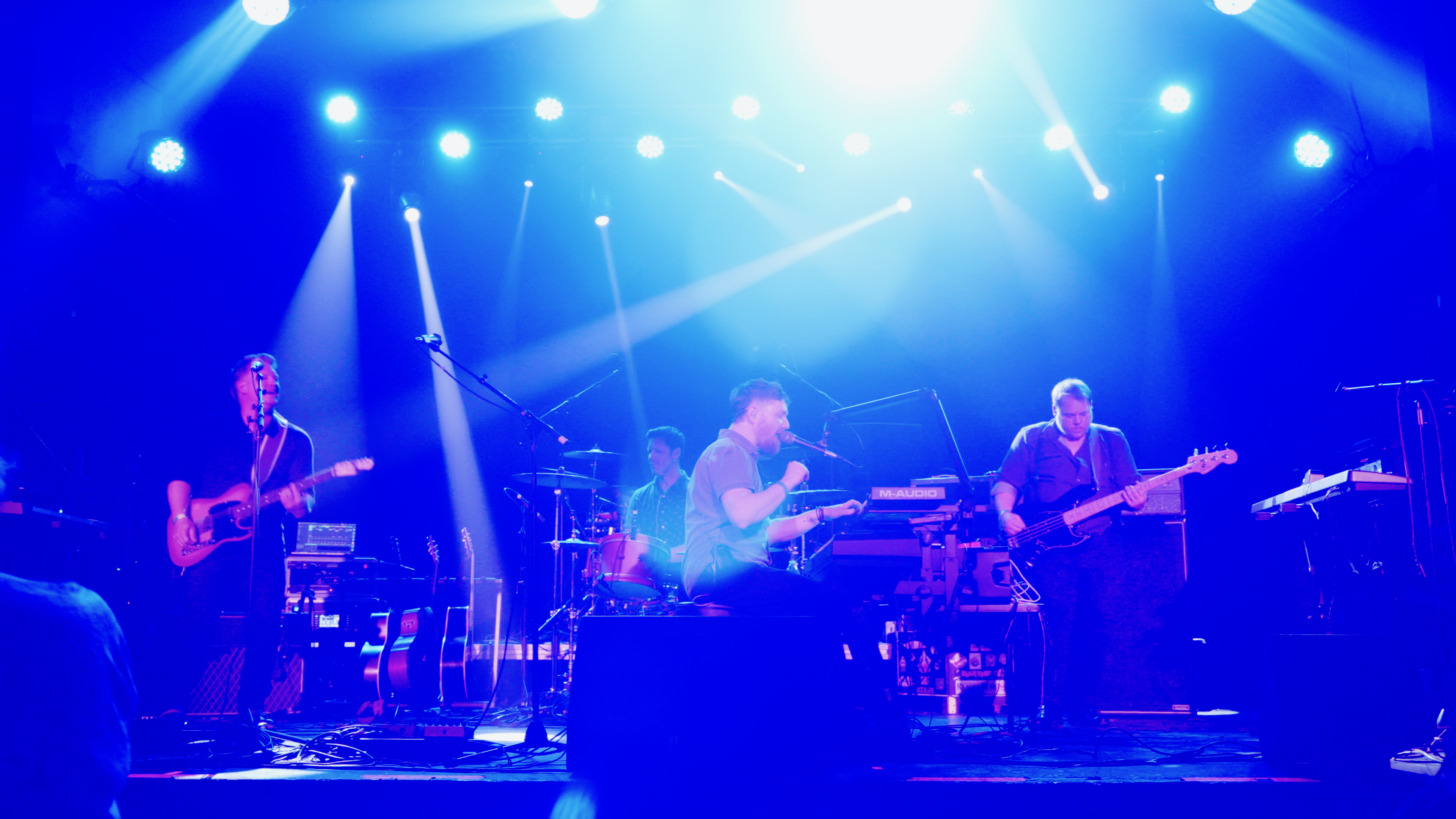 Back To The Start performing live