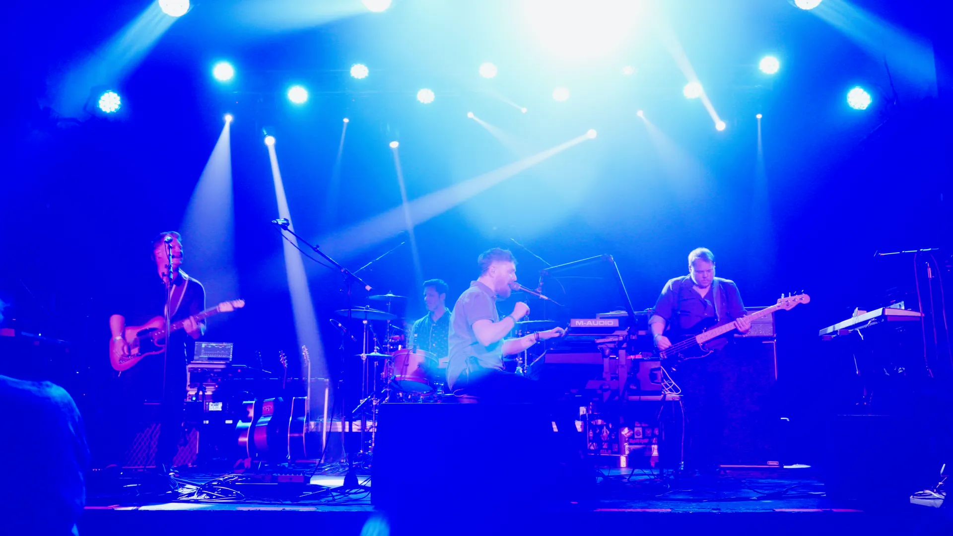 Back To The Start performing live