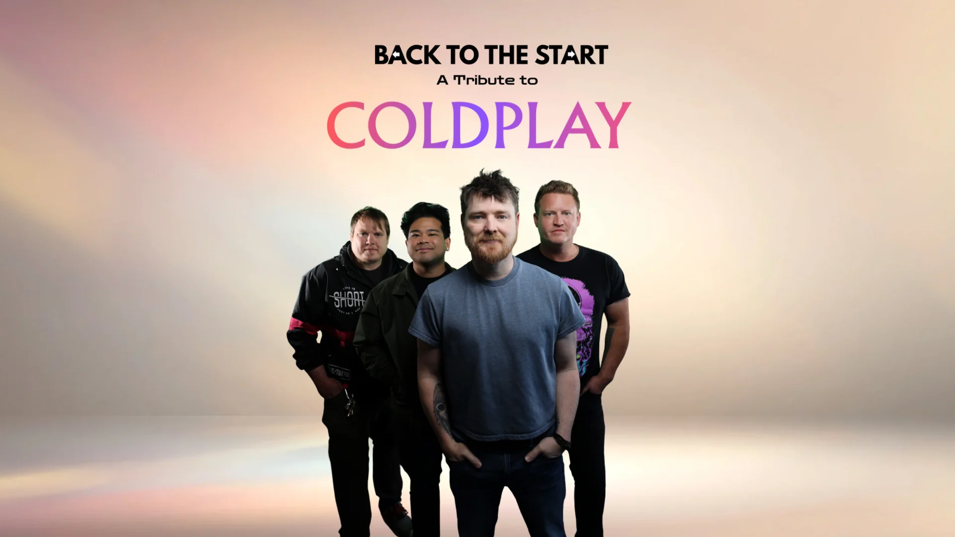 Back To The Start studio band portrait